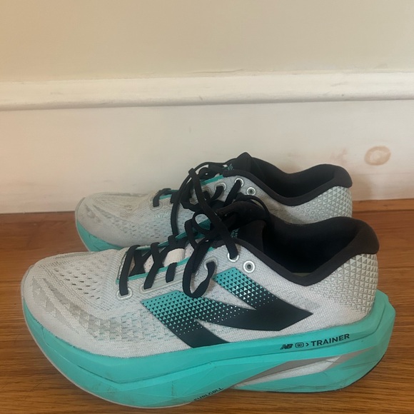 New Balance SC trainer- White and Teal - Picture 11 of 15